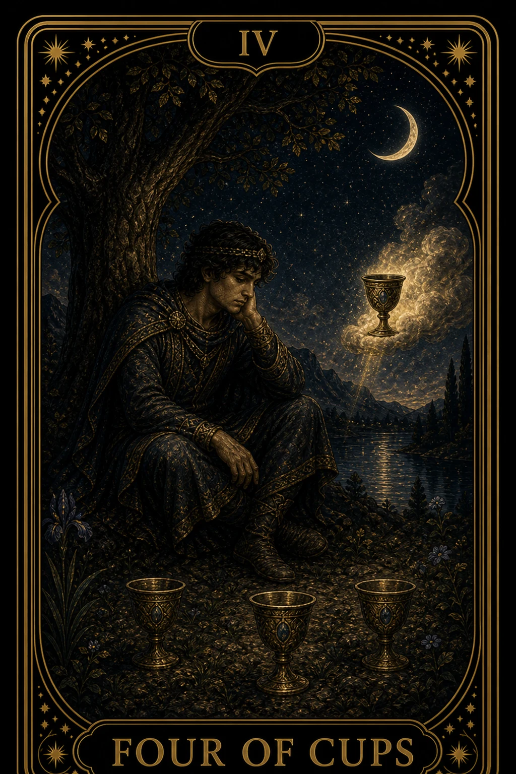 Four of Cups
