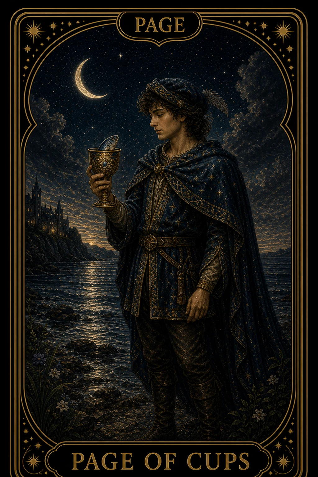 Page of Cups