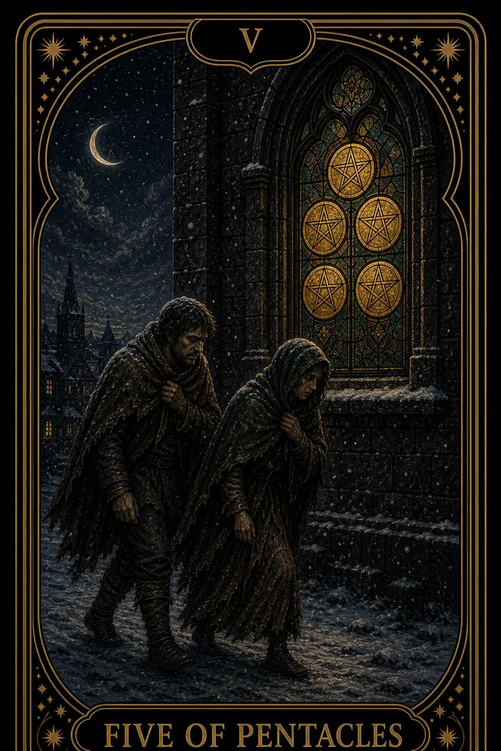 Five of Pentacles