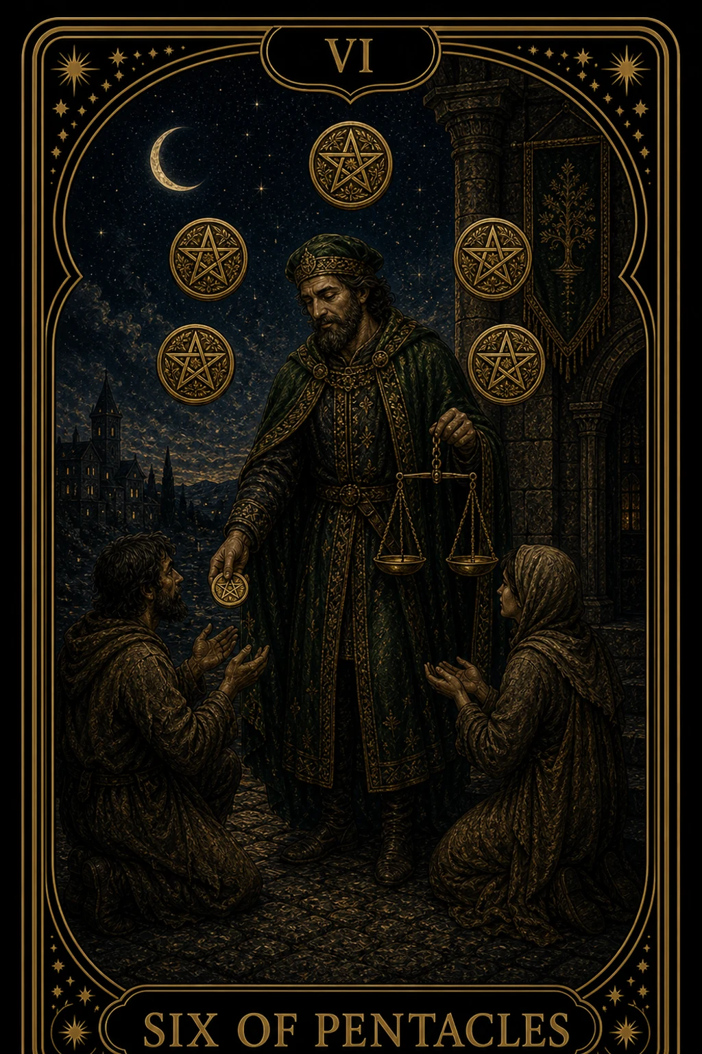 Six of Pentacles