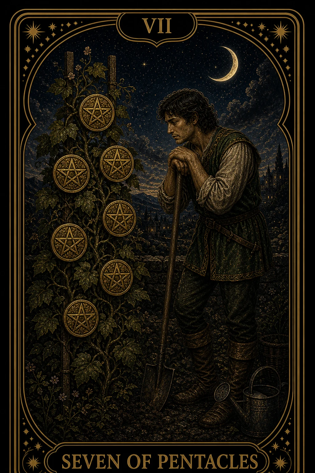 Seven of Pentacles