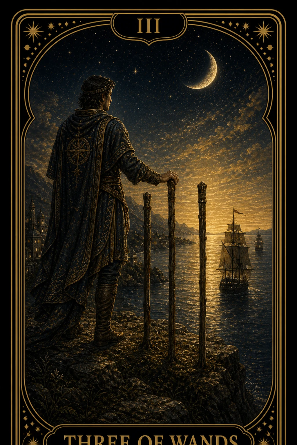 Three of Wands