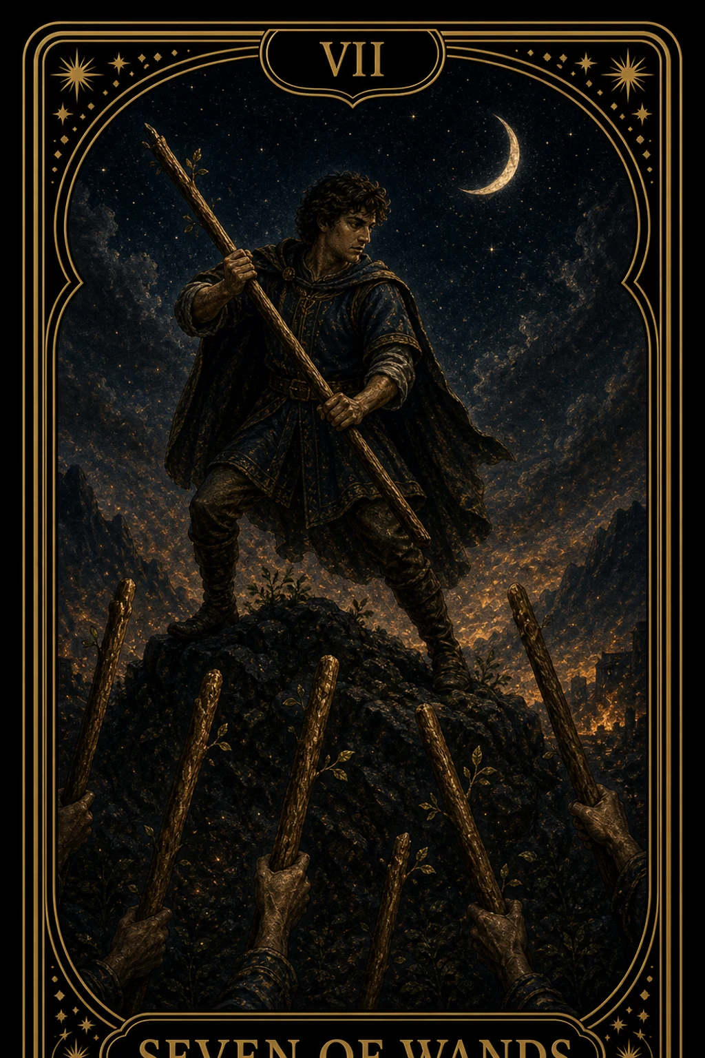 Seven of Wands